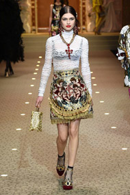 ZAK FOR DOLCE GABBANA F/W 2018 MILAN